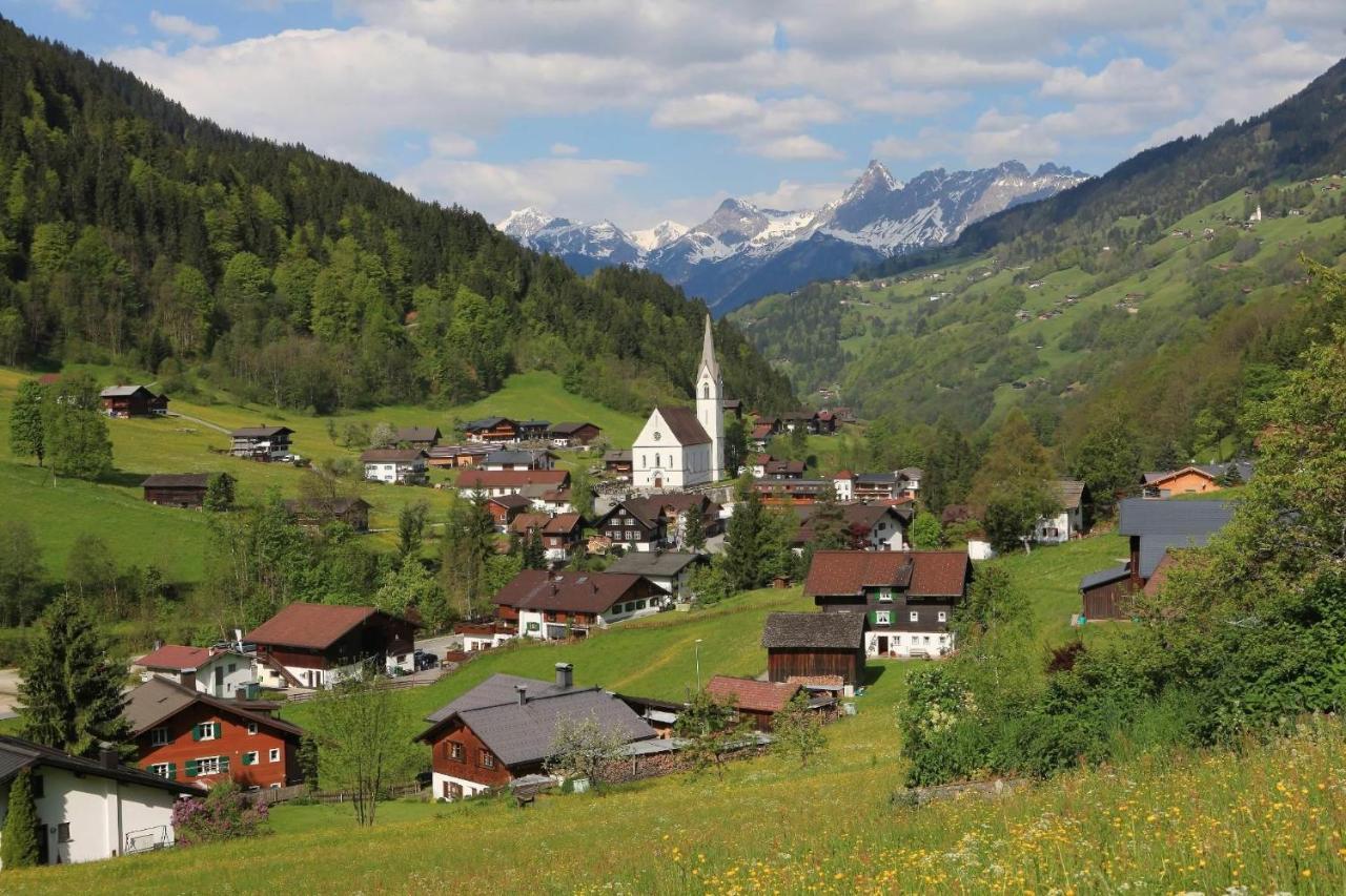 Haus Saler Lägenhet Silbertal Exteriör bild